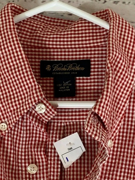 Brooks Brothers Men casual shirt size Large - Picture 6 of 6